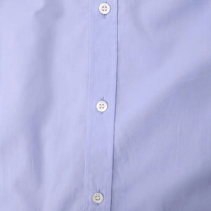 美品 メゾンキツネ HM00435WC0025 コットン ライトブルー 長袖シャツ メンズ 0752【中古】MAISON KITSUNE