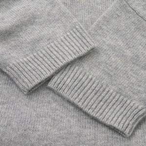 未使用 マックスマーラ PAOLA ハイネック 半袖ニット ウール カシミヤ グレー 0754【中古】MAX MARA