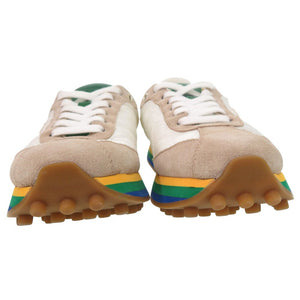 未使用品 サルヴァトーレフェラガモ レインボーソール ローカット スニーカー IGGY 756565 ナイロン レザー 0762【中古】Salvatore Ferragamo
