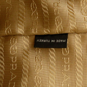 新品同様 プラダ LOGO JACQUARD 1BA172 レザー ジャガード コルダ タルク ベージュ ホワイト ショルダーバッグ 0780【中古】PRADA