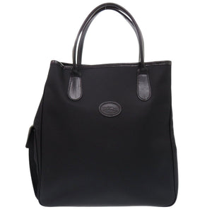 ロンシャン ハンドバッグ ナイロン レザー ブラック 0790【中古】Longchamp