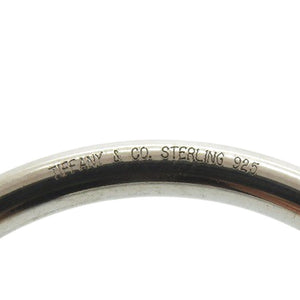 美品 ティファニー ゴルフ シルバー925 スターリングシルバー キーリング キーホルダー 0810【中古】TIFFANY&Co.