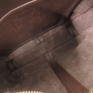 コーチ オールドコーチ エルゴ レザー ブラウン ワンショルダーバッグ ショルダーバッグ 茶 0818【中古】COACH