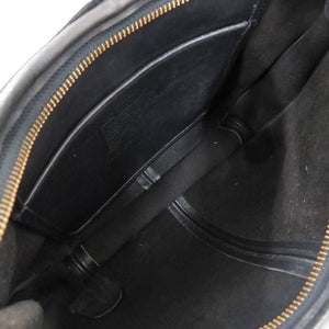 コーチ Ergo エルゴ レザー ブラック ハンドバッグ 黒 0820【中古】COACH