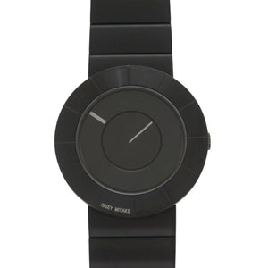 新品同様 イッセイミヤケ TO NY0N002 ブラック 黒文字盤 SS クオーツ 腕時計 0839【中古】ISSEY MIYAKE