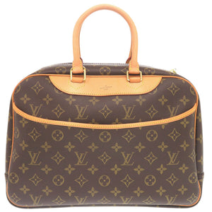 新品同様 ルイ ヴィトン ドーヴィル モノグラム M47270 ハンドバッグ LV 0843【中古】LOUIS VUITTON