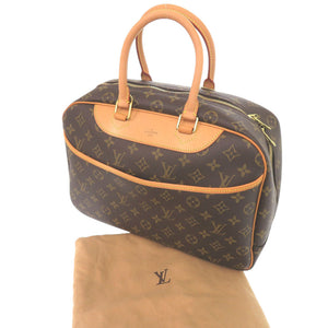 新品同様 ルイ ヴィトン ドーヴィル モノグラム M47270 ハンドバッグ LV 0843【中古】LOUIS VUITTON