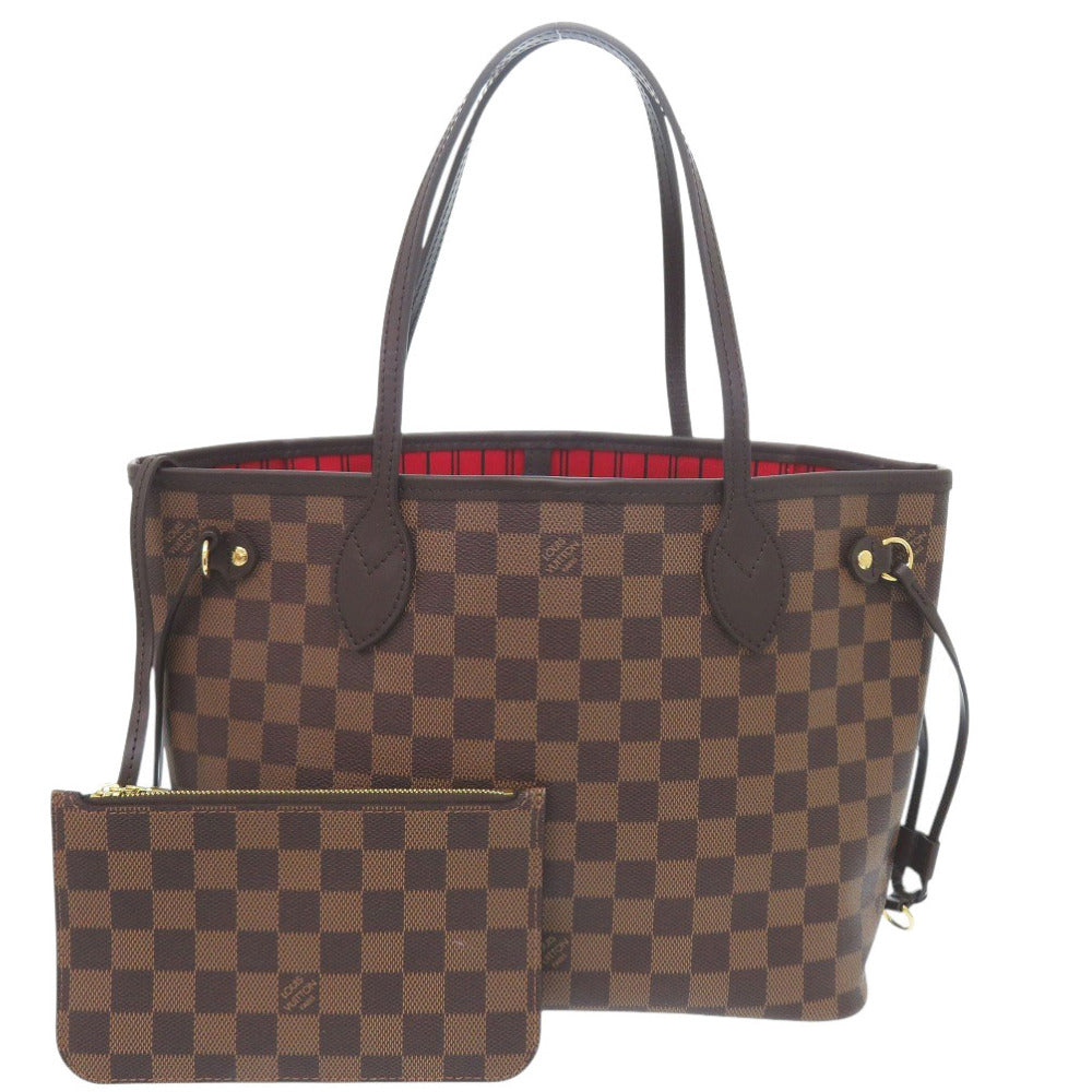 新品同様 ルイ ヴィトン 現行品 ネヴァーフルPM ダミエ スリーズ N40600 トートバッグ LV 0846【中古】LOUIS VUITTON