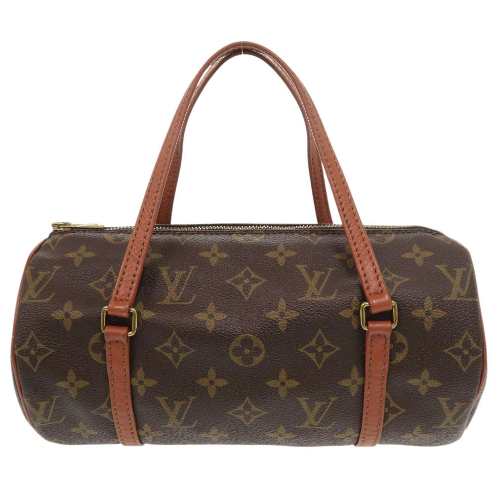美品 ルイ ヴィトン パピヨン26 モノグラム M51366 ブラウン ハンドバッグ LV 0861【中古】LOUIS VUITTON
