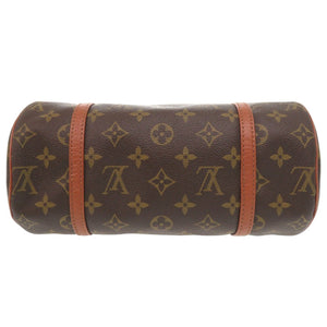 美品 ルイ ヴィトン パピヨン26 モノグラム M51366 ブラウン ハンドバッグ LV 0861【中古】LOUIS VUITTON