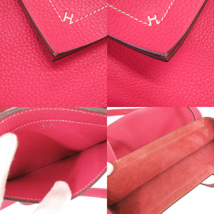 エルメス カバセリエ31 トリヨンクレマンス ローズエクストリーム Z刻印(2021年製) トートバッグ 0883【中古】HERMES