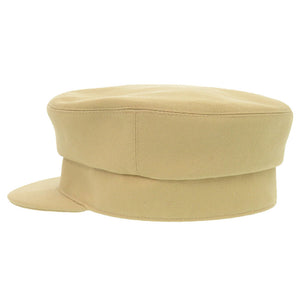 新品同様 エルメス キャスケット ジュリエッタ シーシェル コットン シルク ベージュ 帽子 0902【中古】HERMES