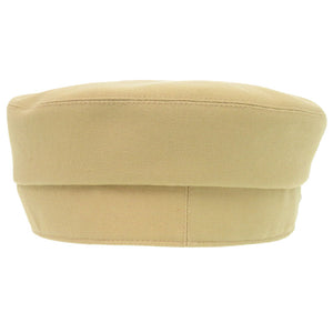 新品同様 エルメス キャスケット ジュリエッタ シーシェル コットン シルク ベージュ 帽子 0902【中古】HERMES