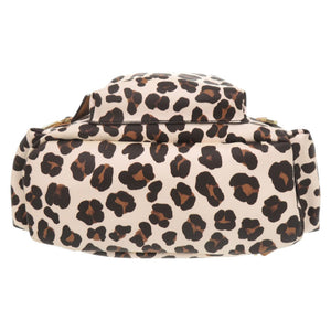 美品 トリーバーチ レオパード柄 PVC マルチカラー リュック デイパック 0911【中古】Tory Burch
