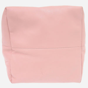 美品 ジルサンダー ダンプリング ドローストリング DUMPLING DRAWSTRING レザー ライトピンク ショルダーバッグ 0941【中古】JIL SANDER