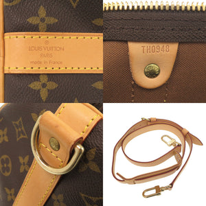 美品 ルイ ヴィトン キーポルバンドリエール60 モノグラム M41412 ブラウン ボストンバッグ LV 0950【中古】LOUIS VUITTON