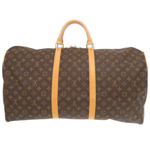 美品 ルイ ヴィトン キーポルバンドリエール60 モノグラム M41412 ブラウン ボストンバッグ LV 0950【中古】LOUIS VUITTON