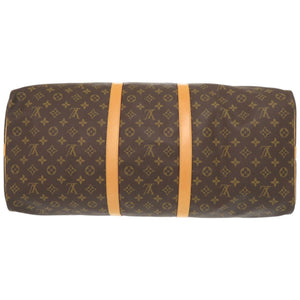 美品 ルイ ヴィトン キーポルバンドリエール60 モノグラム M41412 ブラウン ボストンバッグ LV 0950【中古】LOUIS VUITTON
