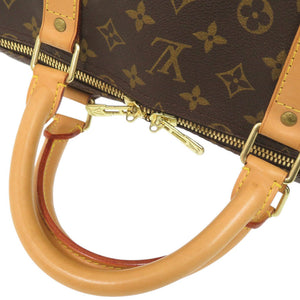 美品 ルイ ヴィトン キーポルバンドリエール60 モノグラム M41412 ブラウン ボストンバッグ LV 0950【中古】LOUIS VUITTON