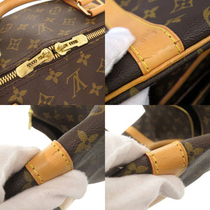 美品 ルイ ヴィトン キーポルバンドリエール60 モノグラム M41412 ブラウン ボストンバッグ LV 0950【中古】LOUIS VUITTON