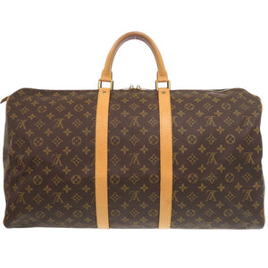 ルイ ヴィトン キーポル55 モノグラム M41424 ボストンバッグ LV 0954【中古】LOUIS VUITTON