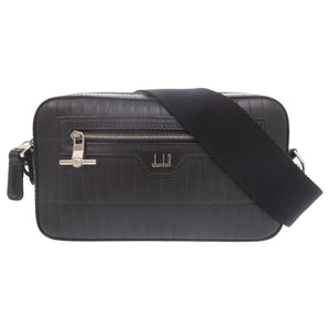 美品 ダンヒル ローラガス レザー ブラック ショルダーバッグ 黒 0968【中古】Dunhill メンズ