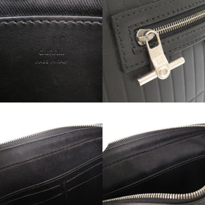 美品 ダンヒル ローラガス レザー ブラック ショルダーバッグ 黒 0968【中古】Dunhill メンズ