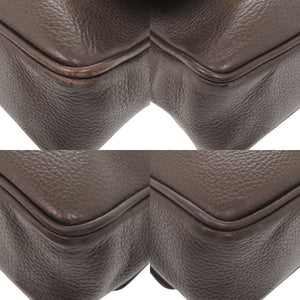 トムフォード ブラウン メッセンジャー ショルダーバッグ 茶 0971【中古】TOM FORD メンズ