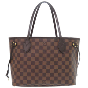 ルイ ヴィトン ネヴァーフルPM ポーチ付 ダミエ スリーズ N40600 トートバッグ LV 0989【中古】LOUIS VUITTON