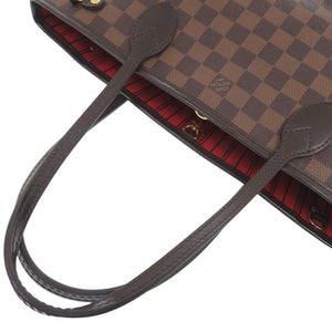 ルイ ヴィトン ネヴァーフルPM ポーチ付 ダミエ スリーズ N40600 トートバッグ LV 0989【中古】LOUIS VUITTON