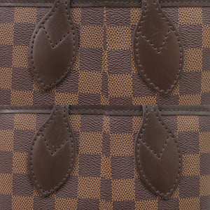 ルイ ヴィトン ネヴァーフルPM ポーチ付 ダミエ スリーズ N40600 トートバッグ LV 0989【中古】LOUIS VUITTON
