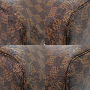ルイ ヴィトン ネヴァーフルPM ポーチ付 ダミエ スリーズ N40600 トートバッグ LV 0989【中古】LOUIS VUITTON