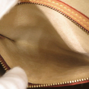 美品 ルイ ヴィトン ルーピングMM モノグラム M51146 ブラウン ショルダーバッグ LV 1011【中古】LOUIS VUITTON