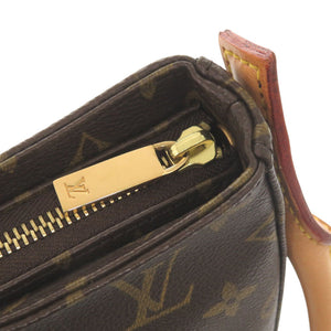 美品 ルイ ヴィトン ルーピングMM モノグラム M51146 ブラウン ショルダーバッグ LV 1011【中古】LOUIS VUITTON