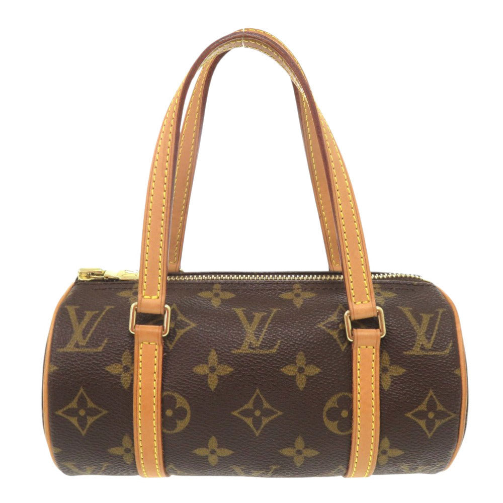 美品 ルイ ヴィトン パピヨン19 M51389 モノグラム ブラウン ハンドバッグ LV 1013【中古】LOUIS VUITTON