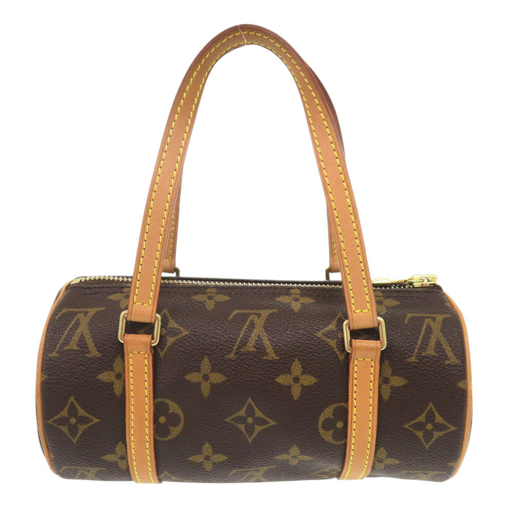 美品 ルイ ヴィトン パピヨン19 M51389 モノグラム ブラウン ハンドバッグ LV 1013【中古】LOUIS VUITTON