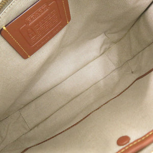 新品同様 コーチ エルゴ レザー グリーン ショルダーバッグ ワンショルダーバッグ 緑 1021【中古】COACH