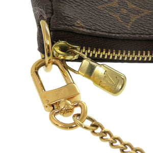 美品 ルイ ヴィトン ミニ ポシェット アクセソワール モノグラム M58009 ポーチ バッグ LV 1037【中古】LOUIS VUITTON