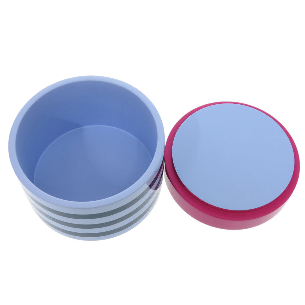 未使用 エルメス エポピーボックス　ラージモデル ラッカードウッド ローズフシア ブルー その他雑貨 1052【中古】HERMES