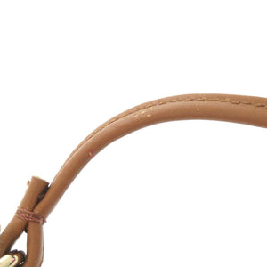 美品 クリスチャンルブタン レザー キャンバス ラフィア マルチカラー キーホルダー 1058【中古】Christian Louboutin