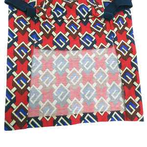新品同様 グッチ ジオメトリックG ペットTシャツ ペット用 ペット服 ドッグウェア PET T SHIRT 695744 コットン レッド 1067【中古】GUCCI