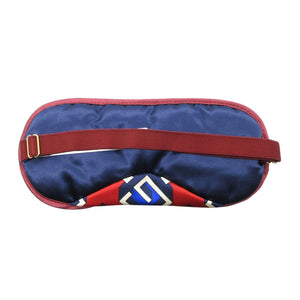 未使用品 グッチ アイマスク ジオメトリックG その他小物 レッド/ブルー/ホワイト 赤 1068【中古】GUCCI