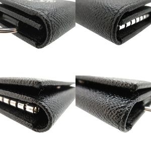 未使用 ブルガリ × フラグメント レザー ブラック 6連 キーケース 黒 1070 【中古】 BVLGARI メンズ