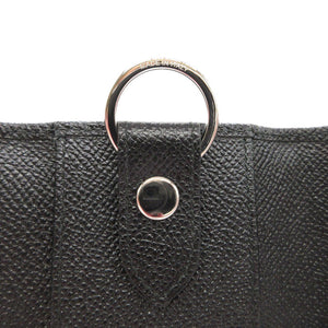 未使用 ブルガリ × フラグメント レザー ブラック 6連 キーケース 黒 1070 【中古】 BVLGARI メンズ