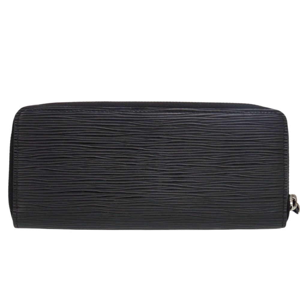 美品 ルイ ヴィトン ポルトフォイユ クレマンス M60915 エピレザー ノワール 長財布 ブラック 黒 LV 1072【中古】LOUIS VUITTON