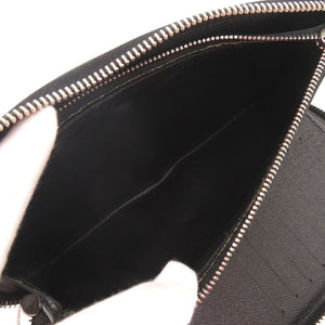 ルイ ヴィトン ジッピーウォレット ヴェルティカル ダミエグラフィット N63095 ブラック ラウンドファスナー 長財布 LV 1073【中古】LOUIS VUITTON メンズ
