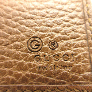 新品同様 グッチ GGキャンバス ジャガード 346058 ベージュ ブラウン 長財布 1083 【中古】 GUCCI