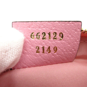 未使用 グッチ ディズニーコラボ デイジーダッグ GGスプリーム/レザー 662129 ペンケース ベージュ/ピンク 1084【中古】GUCCI