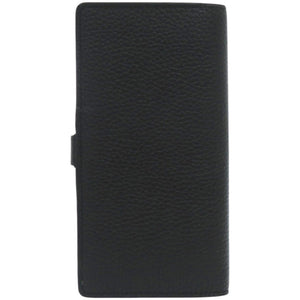 美品 ルイ ヴィトン LVヴェルティカル ウォレット M81330 レザー トリヨンレザー ノワール LV 黒 長財布 1100【中古】LOUIS VUITTON