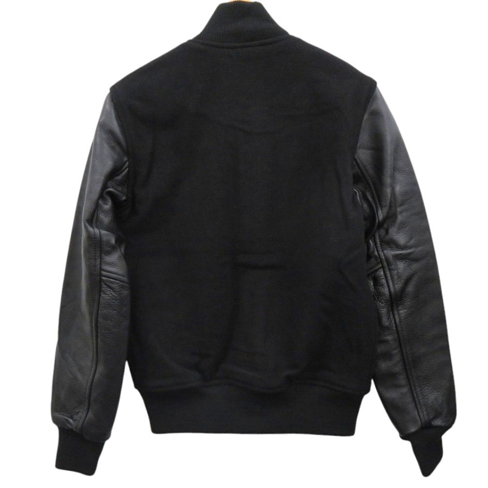未使用 オクトーバーズ ベリー オウン 村上隆 コラボ スタジャン ウール ナイロン ブラック 黒 1101【中古】OCTOBER'S VERY OWN
